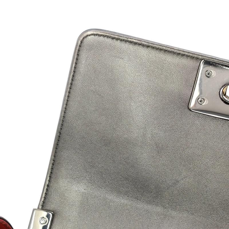 Chanel Boy Flap Bag Cube Embossed Lambskin Small - 7