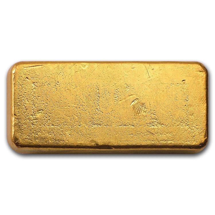 100 gram Gold Bar - Engelhard (Poured, Loaf-Style, Serial #) - 2