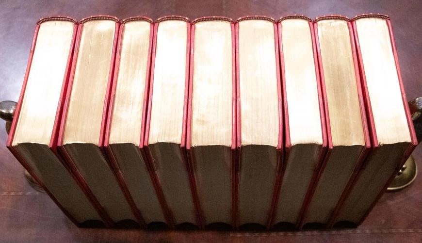 Rare 1891 The Works of WILLIAM SHAKESPEARE Hamlet ROMEO & JULIET Bound by Frost - 3