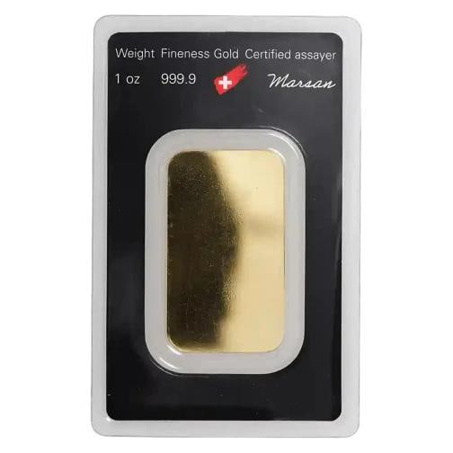 1 oz Gold Argor-Heraeus Bar with Assay Card - 2