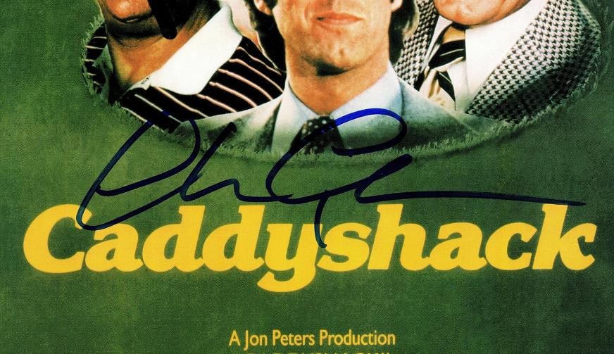 Chevy Chase Autographed Signed Framed Caddyshack 11x17 Movie Poster Beckett - 3