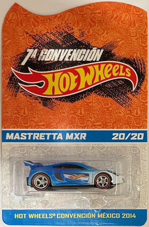 Blue MASTRETTA MXR Hot Wheels 2014 Mexico Convention 20/20 - 2