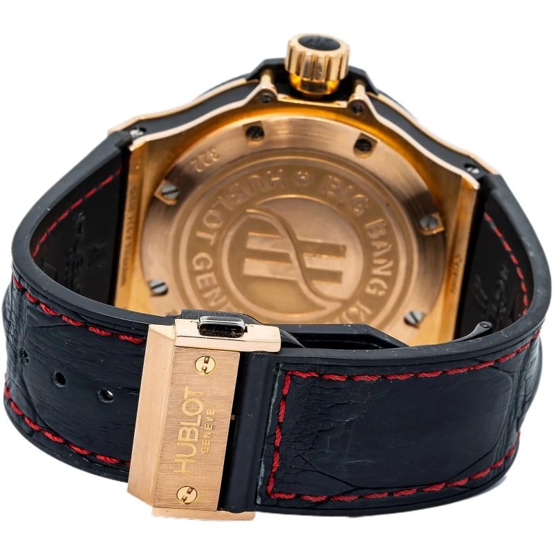 Hublot Big Bang King 322.PM.100.RX Auto 18k Rose Gold Black Dial Men Watch 48mm - 5