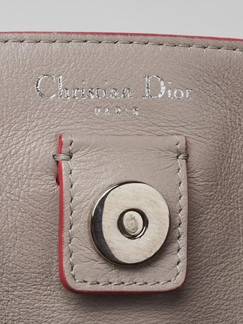 Christian Dior Pink Alligator Large Diorissimo Tote Bag - 11