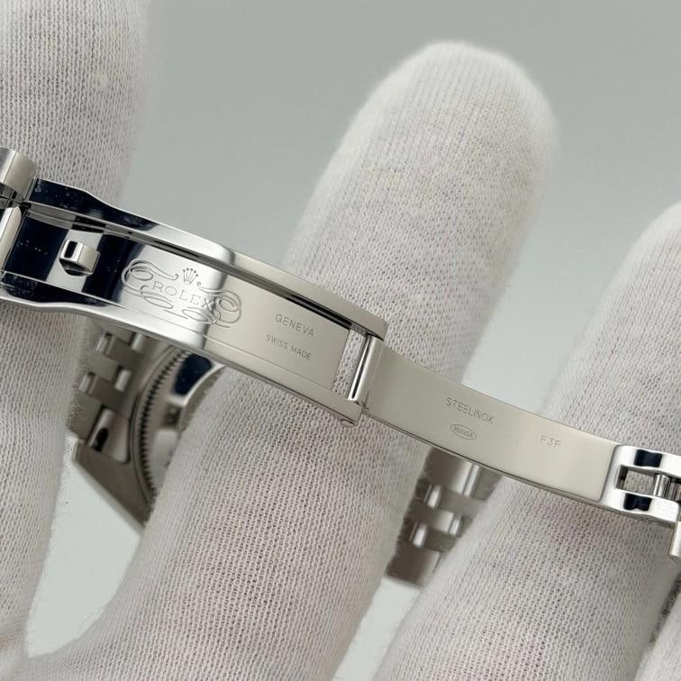 Rolex Datejust Midsize 178274 31mm Silver Diamond Dial Steel Jubilee Box Paper - 6