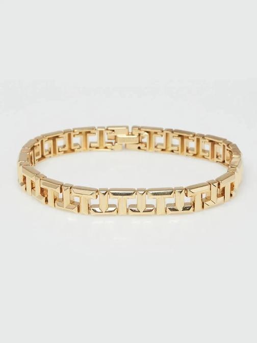 Tiffany & Co. 18k Yellow Gold Tiffany T True Bracelet Size Small (1 of 6)