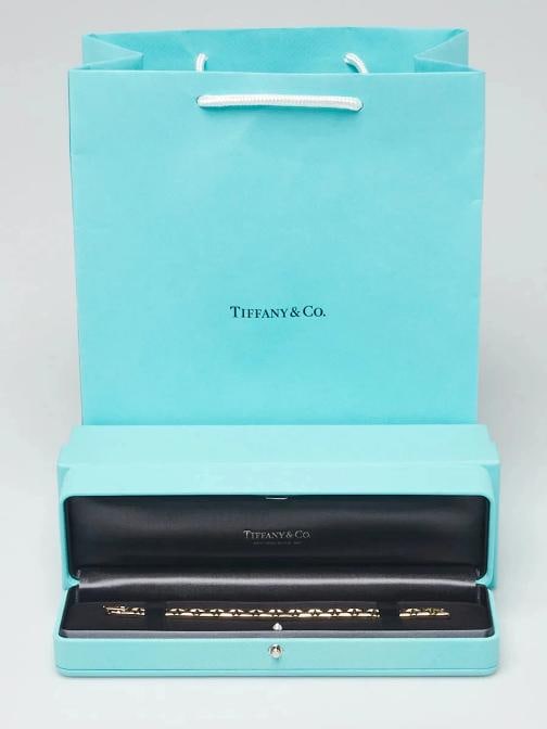 Tiffany & Co. 18k Yellow Gold Tiffany T True Bracelet Size Small - 2
