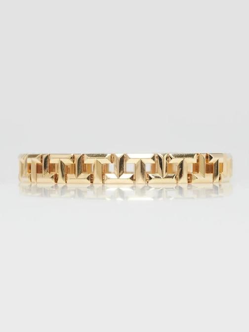 Tiffany & Co. 18k Yellow Gold Tiffany T True Bracelet Size Small - 3