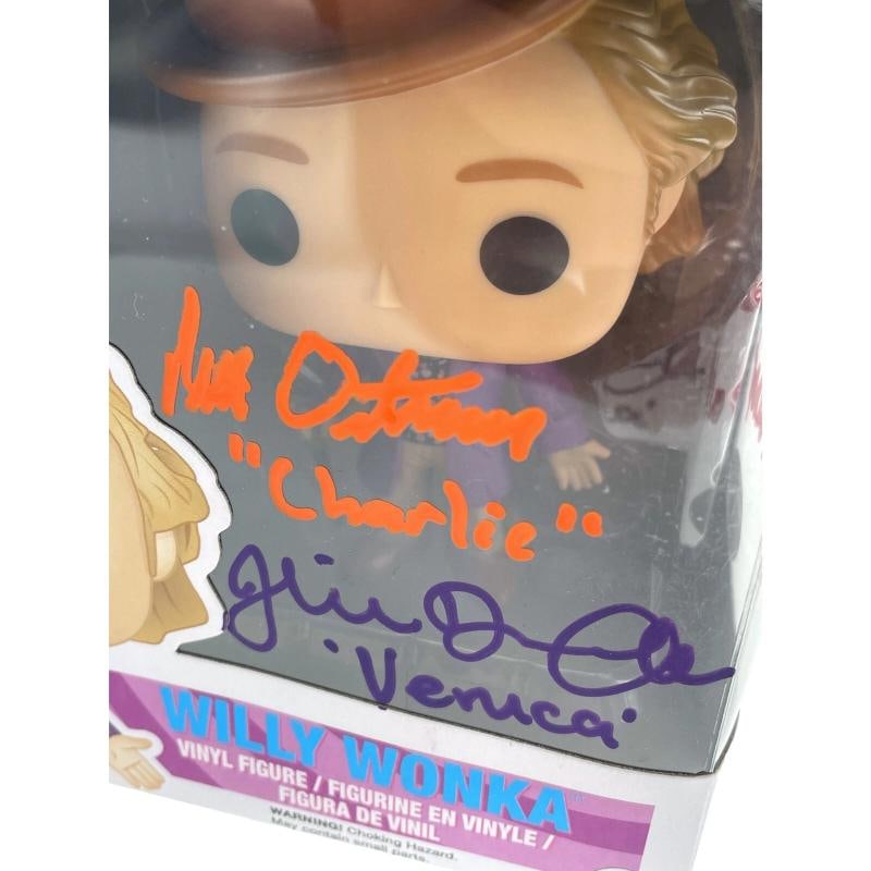 Willy Wonka & Chocolate Factory Kids x4 Signed Funko Pop JSA COA Autographed - 3