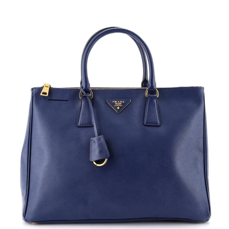 Prada Double Zip Lux Tote Saffiano Leather Large (1 of 6)