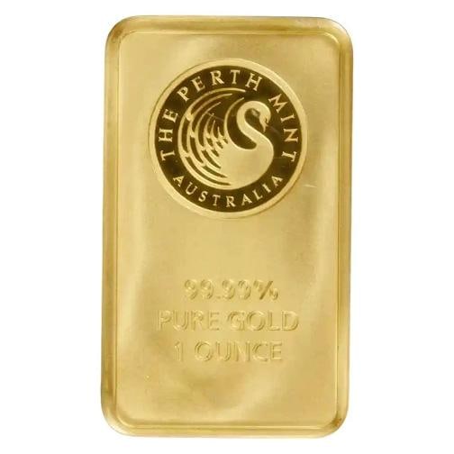 1 oz Gold Perth Mint Bar .9999 Fine in Sealed Assay Card - 3