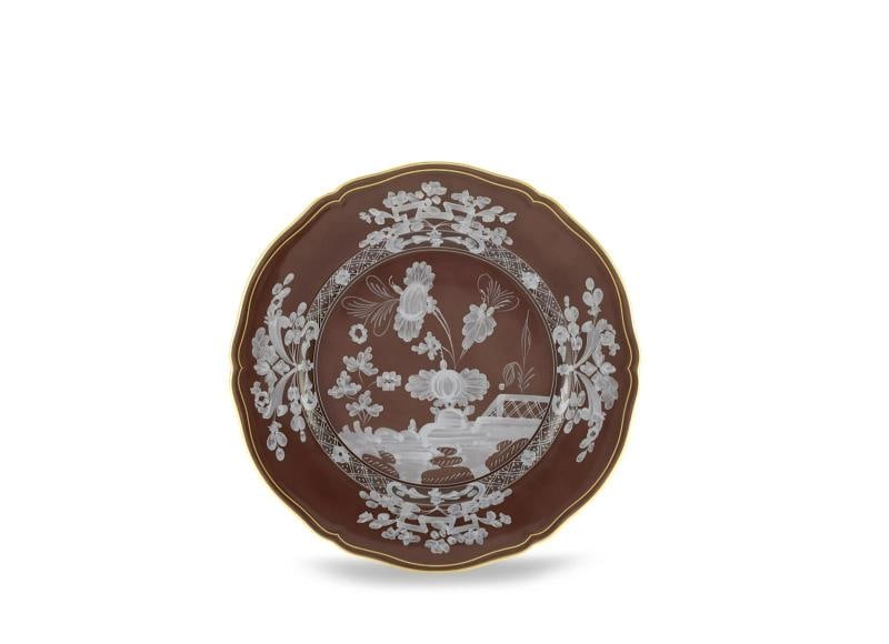 Richard Ginori Oriente Italiano Castagna - Set 12 dinner plates CMS 26,5 / - - 5