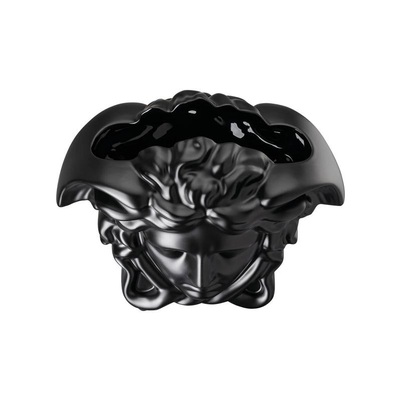 Versace Rosenthal Medusa Grande Vase 21 cm(8.27") Black- - 2