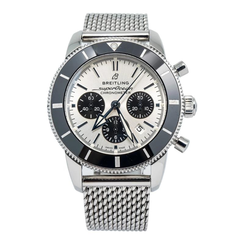 Breitling Superocean Heritage AB0162 Ceramic Stainless SilverDial Men Watch 44mm - 2