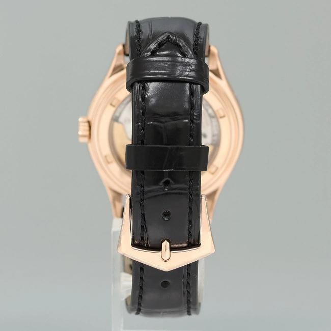 MINT Patek Philippe Rose Gold Annual Calendar 5035r Black Roman 37mm Watch Box - 5