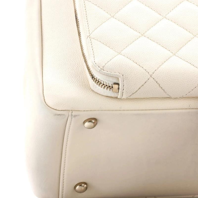 Chanel Business Affinity Tote Quilted Caviar Large - 6