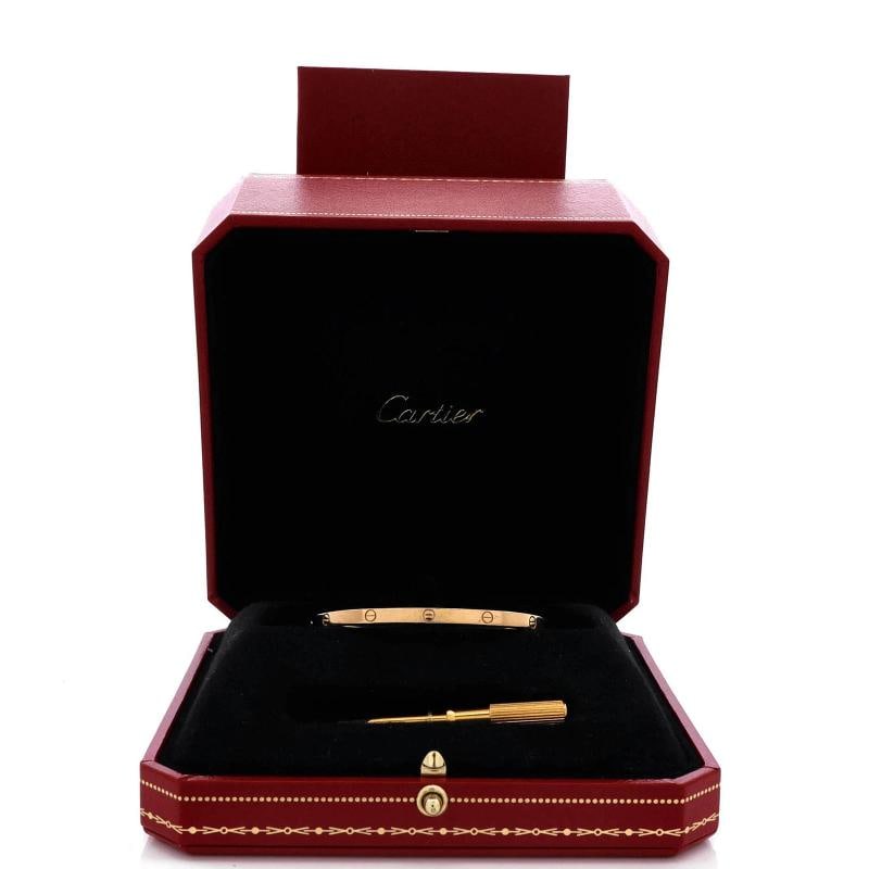 Cartier Love Bracelet 18K Yellow Gold Small - 2