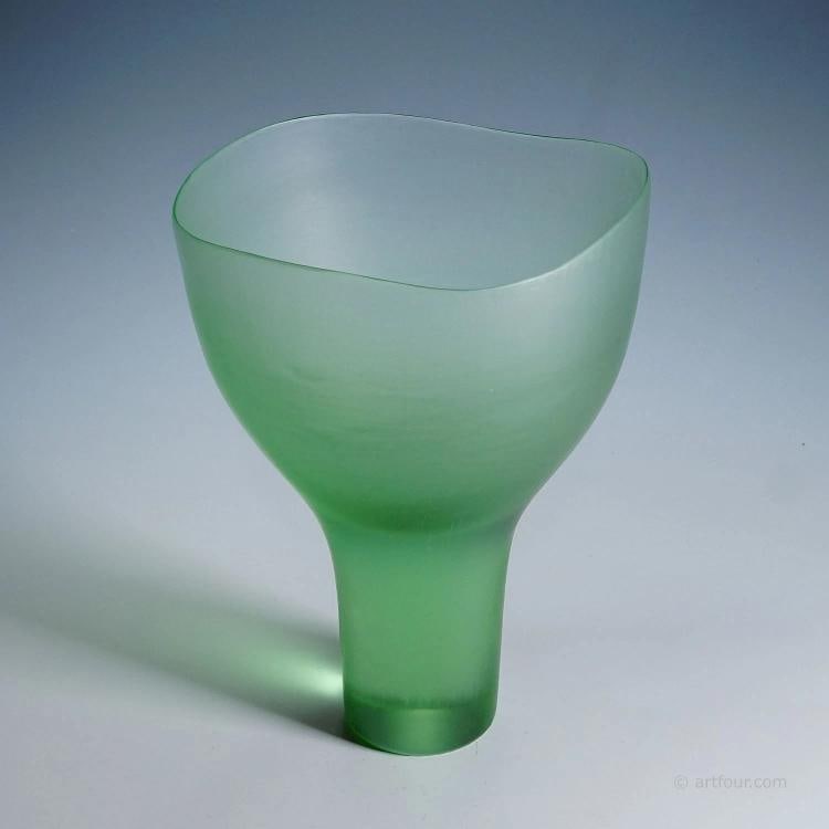 Venini Art Glass Vase 'Batutto' by Tobia Scarpa, Murano 1960 - 3