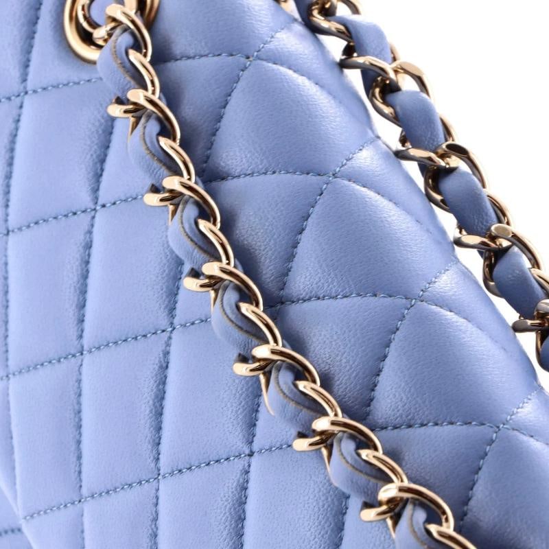 Chanel Classic Double Flap Bag Quilted Lambskin Small - 6