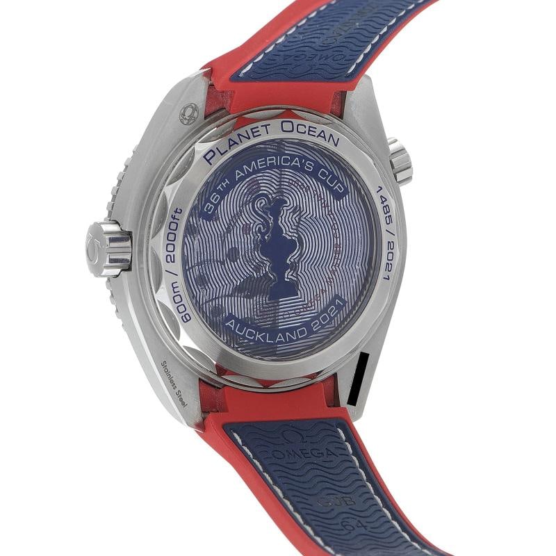 Omega Seamaster Planet Ocean America's Cup Steel Watch 215.32.43.21.04.001 - 3