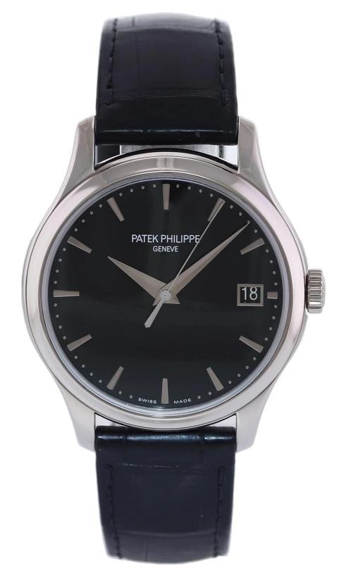 MINT Patek Philippe 5227G 39mm White Gold Black Dial Leather Watch Box - 2
