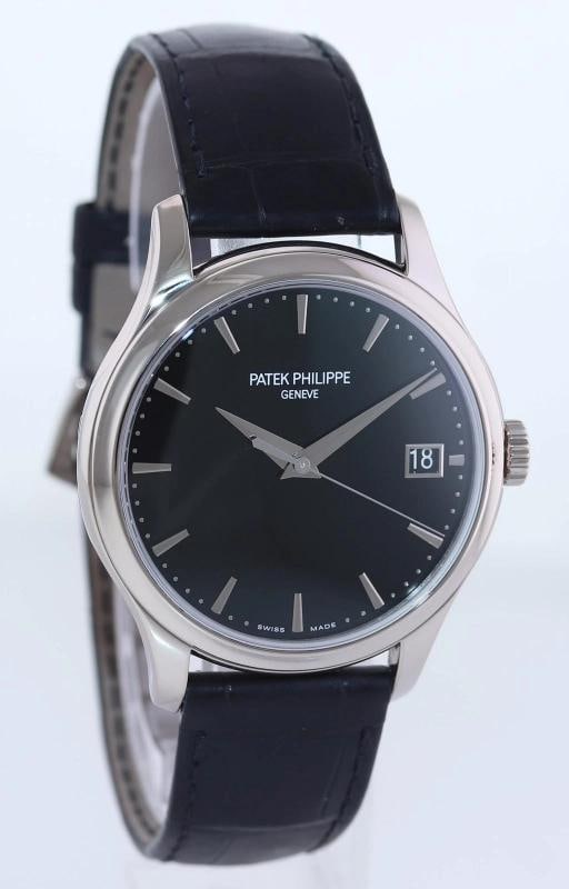 MINT Patek Philippe 5227G 39mm White Gold Black Dial Leather Watch Box - 3