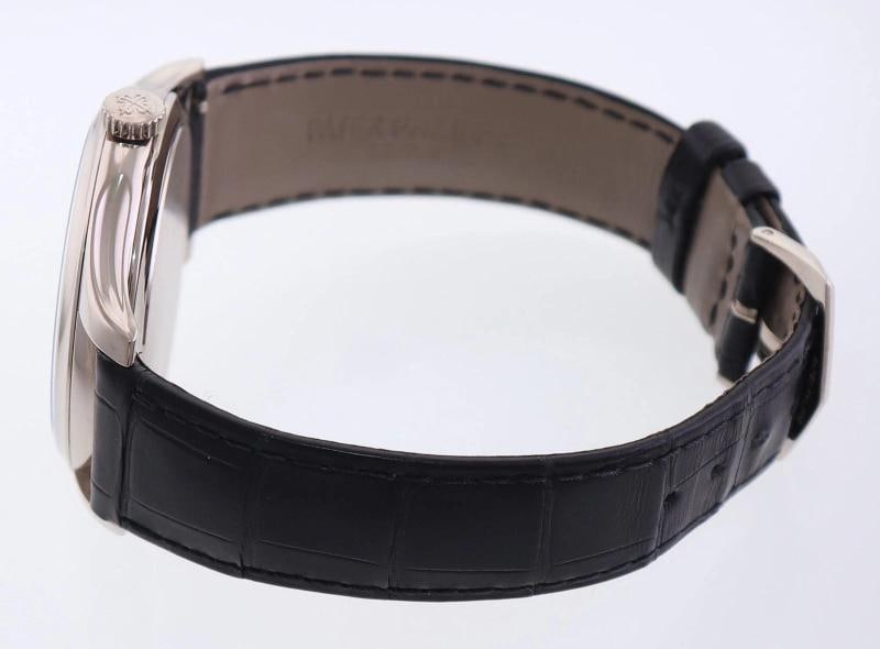 MINT Patek Philippe 5227G 39mm White Gold Black Dial Leather Watch Box - 4