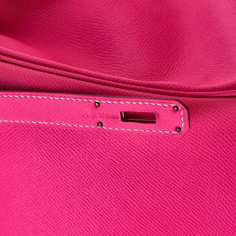 Hermes Birkin Handbag Pink Epsom with Gold Hardware 35 - 7
