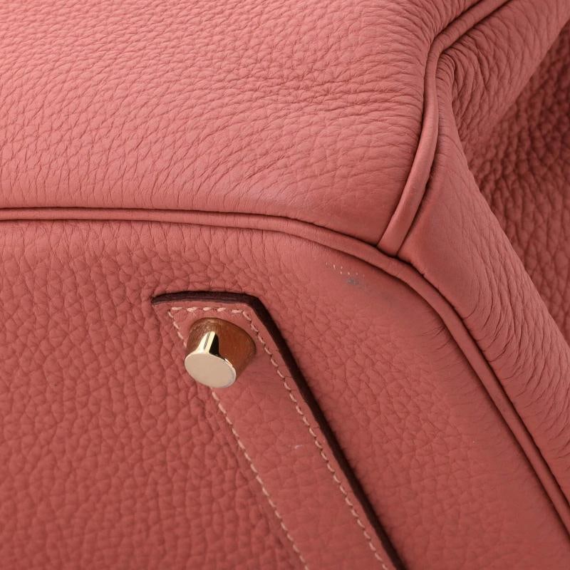 Hermes Birkin Handbag Pink Togo with Gold Hardware 35 - 8