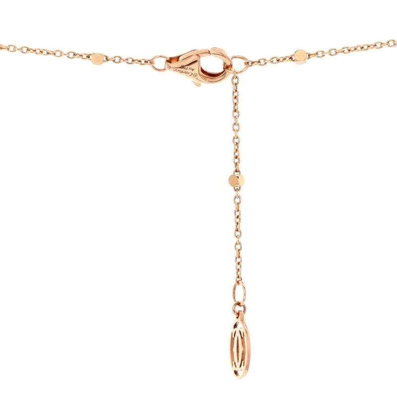 Cartier Clash de Cartier Pendant Necklace 18K Rose Gold with Diamonds - 4