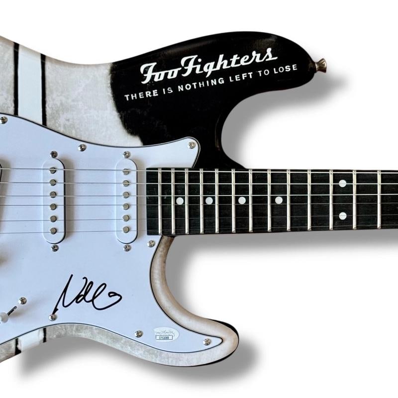FOO FIGHTERS Signed Guitar SET OF 5! JSA COA Dave Grohl Taylor Hawkins Smear +2 - 10