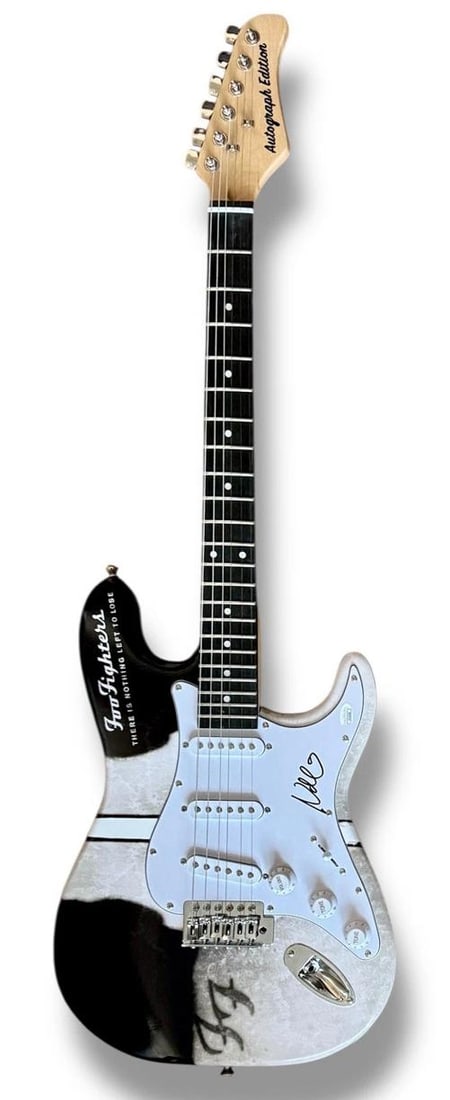 FOO FIGHTERS Signed Guitar SET OF 5! JSA COA Dave Grohl Taylor Hawkins Smear +2 - 11