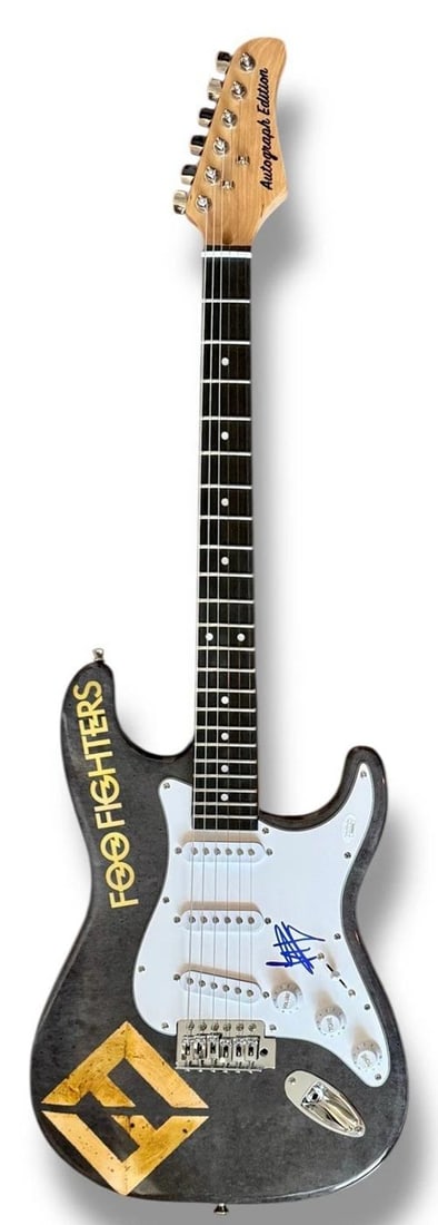 FOO FIGHTERS Signed Guitar SET OF 5! JSA COA Dave Grohl Taylor Hawkins Smear +2 - 13