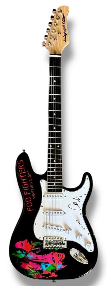 FOO FIGHTERS Signed Guitar SET OF 5! JSA COA Dave Grohl Taylor Hawkins Smear +2 - 15