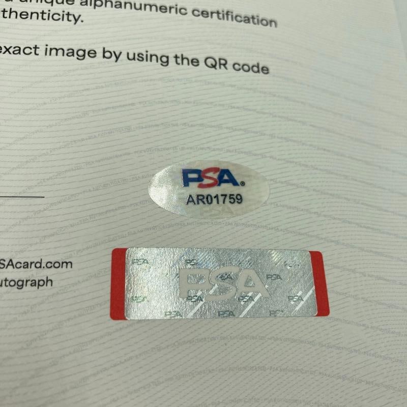 1964 All Star Game Team Signed Baseball Roberto Clemente Willie Mays Koufax PSA - 14