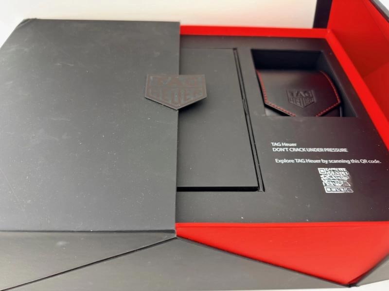 TAG Heuer Carrera Chronosprint Porsche CBS2040.FC8318 42mm Beige 18k Rose Gold - 6