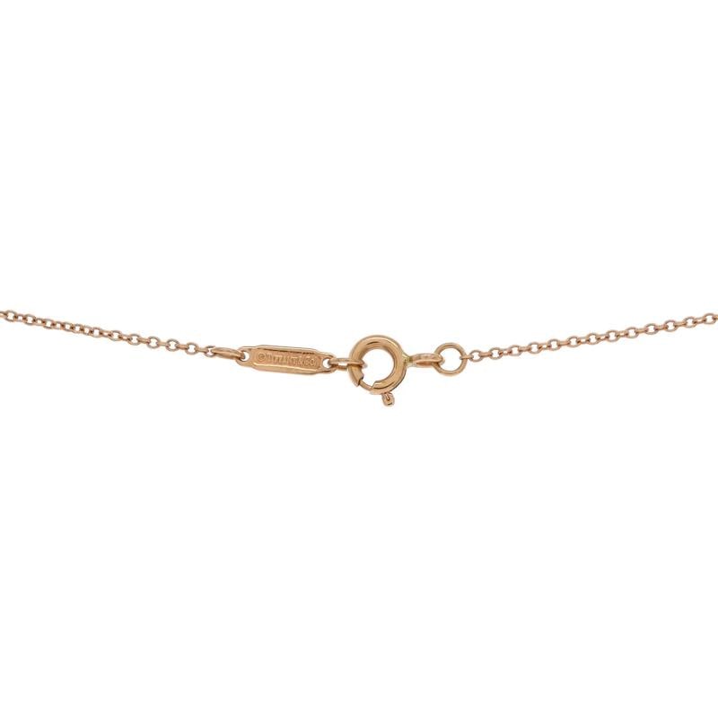 Tiffany & Co. Butterfly Pendant Necklace 18K Rose Gold - 3