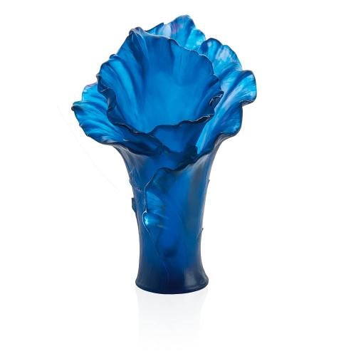 NEW DAUM CRYSTAL ARUM BLEU NUIT VASE X-LARGE #05648 BRAND NIB SAVE$$ FRENCH: Condition: New: A brand-new, unused, unopened, undamaged item in its original packaging (where packaging is applicable). Packaging should be the same as what is found in a retail store, unless the ite
