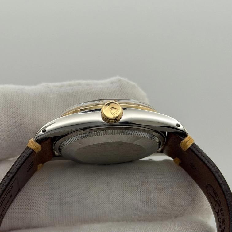 Rolex Date 1500 34mm Silver Dial Yellow Gold Stainless Steel - 8