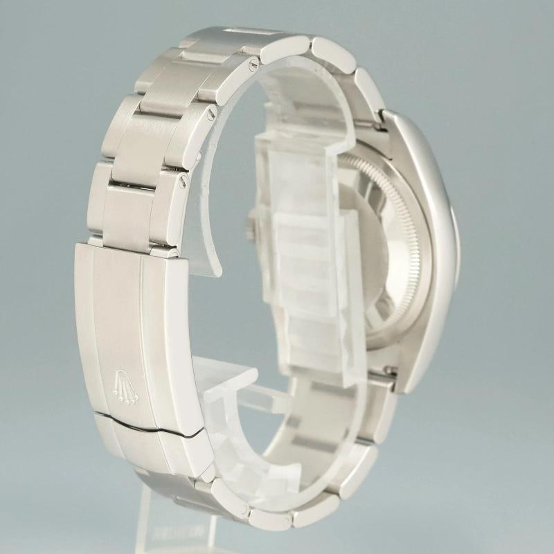 2015 MINT Rolex 36mm Oyster Perpetual 116000 Red Purple Grape Stick Steel Watch - 6