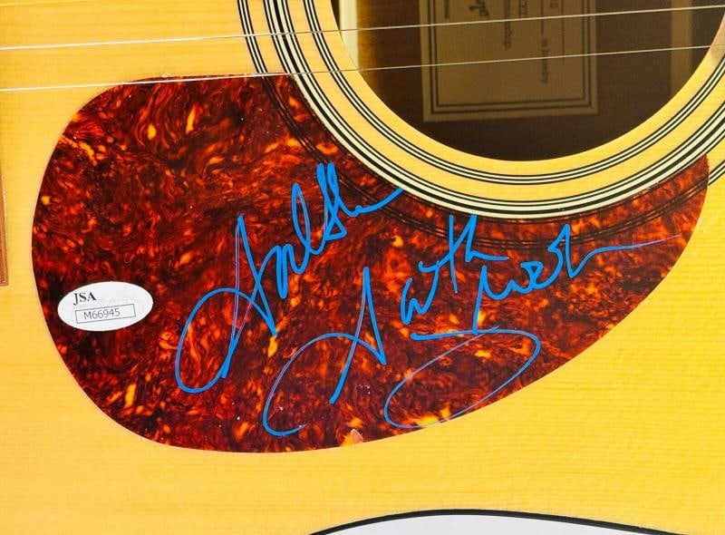 GARTH BROOKS Signed Epiphone Acoustic Guitar Autograph JSA COA Country Music - 2