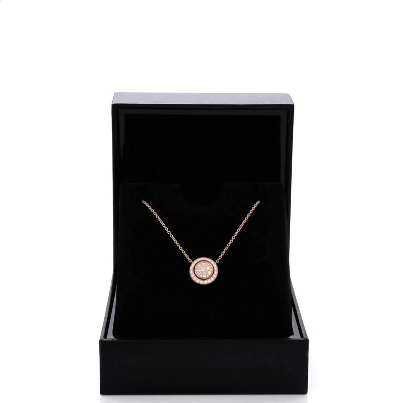 Piaget Possession Pendant Necklace 18K Rose Gold with Pave Diamonds - 2