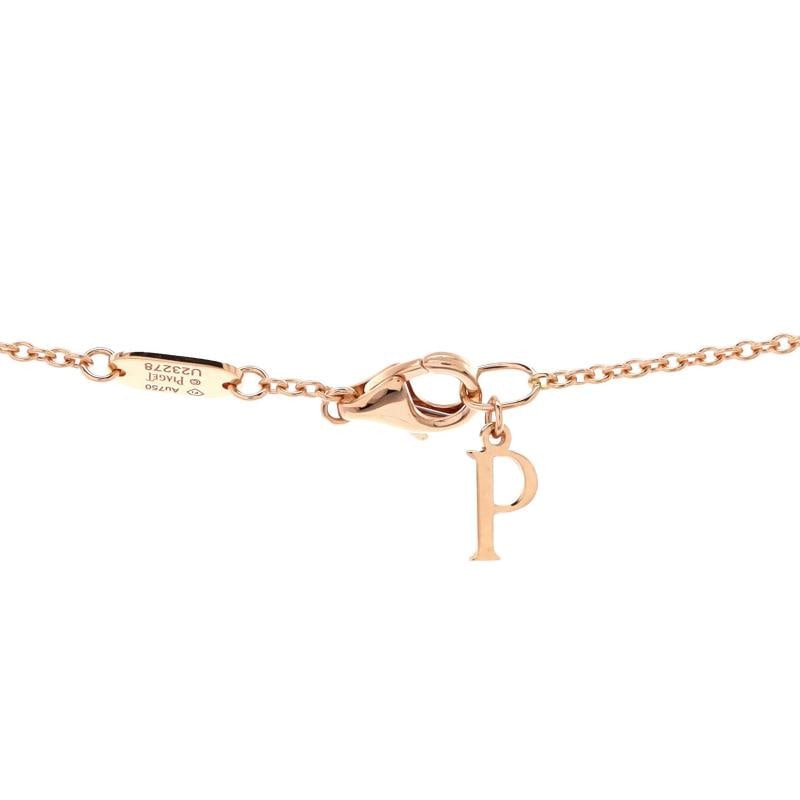Piaget Possession Pendant Necklace 18K Rose Gold with Pave Diamonds - 4