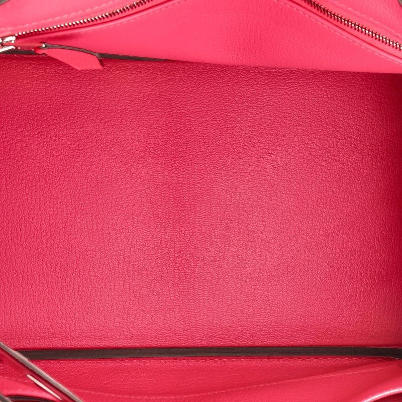 Hermes Birkin Handbag Pink Epsom with Palladium Hardware 30 - 6