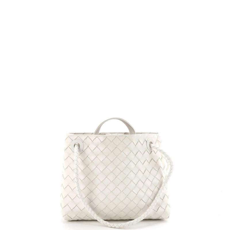 Bottega Veneta Andiamo Top Handle Bag Intrecciato Nappa Small - 3