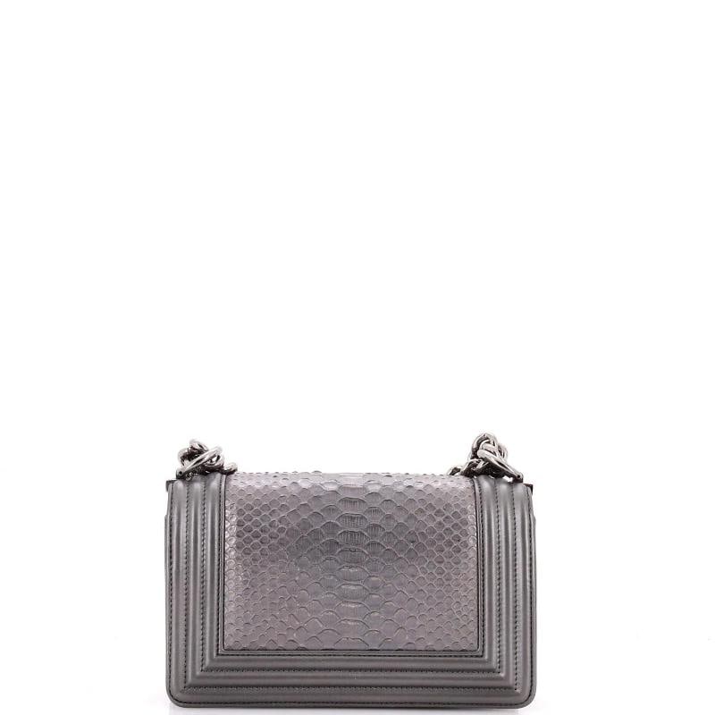 Chanel Boy Flap Bag Python Small - 3