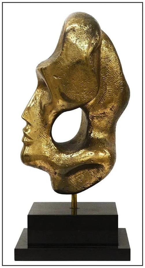 Anthony Quinn Desert Lady Large Original Bronze Sculpture Signed Abstract Art - 4