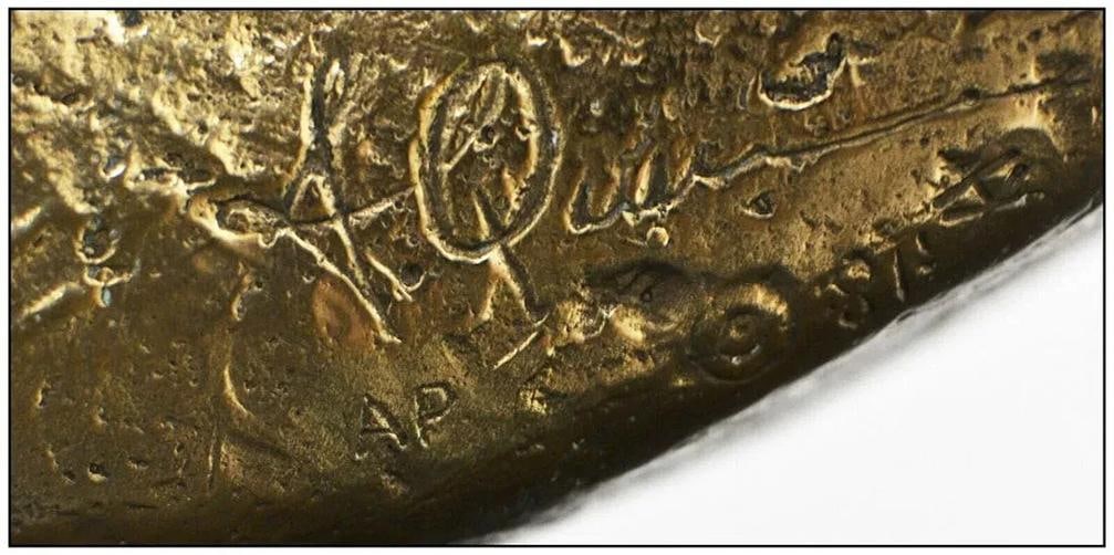 Anthony Quinn Desert Lady Large Original Bronze Sculpture Signed Abstract Art - 6