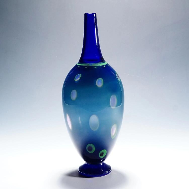 Large Art Glass Vase by Wilke Adolfsson - 3