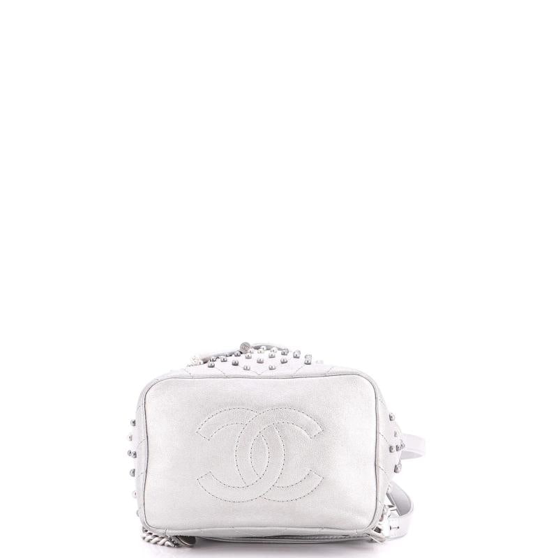 Chanel Stud Wars Backpack Studded Chevron Calfskin - 5